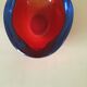 Murano 2-color ashtray or trinket tray