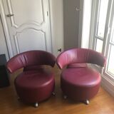 Fauteuil en cuir Cassina