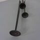 Large Brutalist Iron Candleholder, 1960s