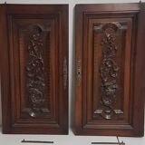 Porte d'un ancien  buffet de style Louis XIII