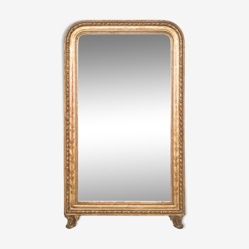 Louis Philippe Mirror with gilded legs 136x78cm