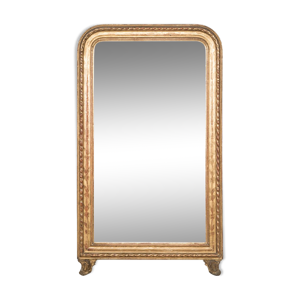 Miroir Louis Philippe aux pieds