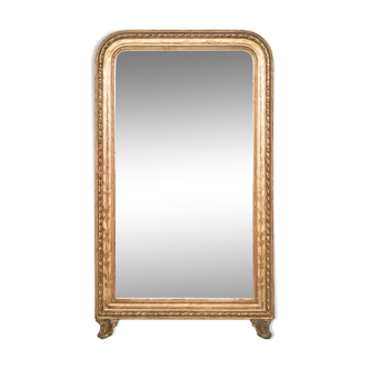 Louis Philippe Mirror with gilded legs 136x78cm