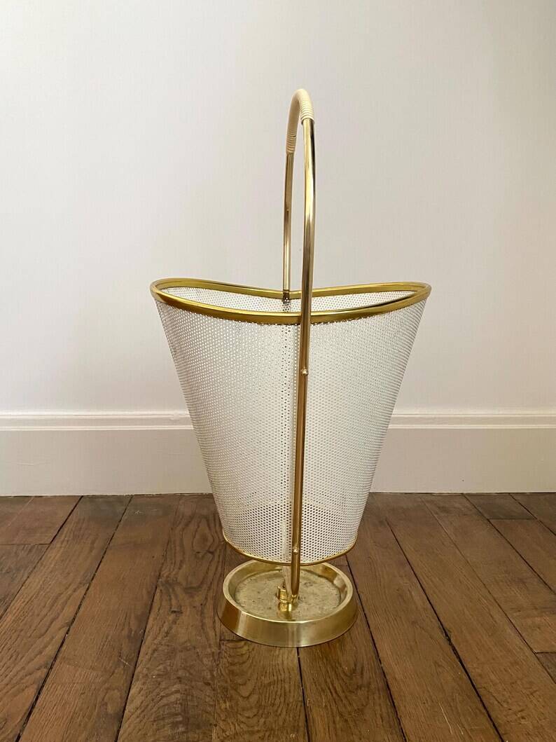 Umbrella stand attributed to Mathieu Matégot, 1950s