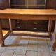 19th century farm table in solid oak