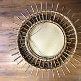 Bamboo sun mirror