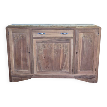 Buffet art déco noyer