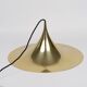 Vintage Semi Pendant Lamp by Fog & Mørup, 47 cm, Danish Mid-Century Design,