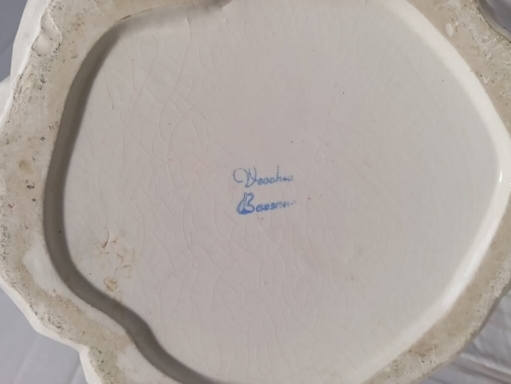 Ceramic owl umbrella stand Bassano Italy