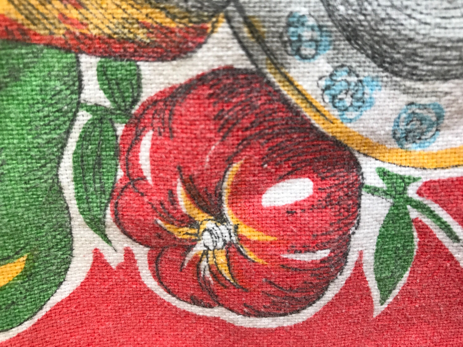 Vintage tea towel Pan Bagnat