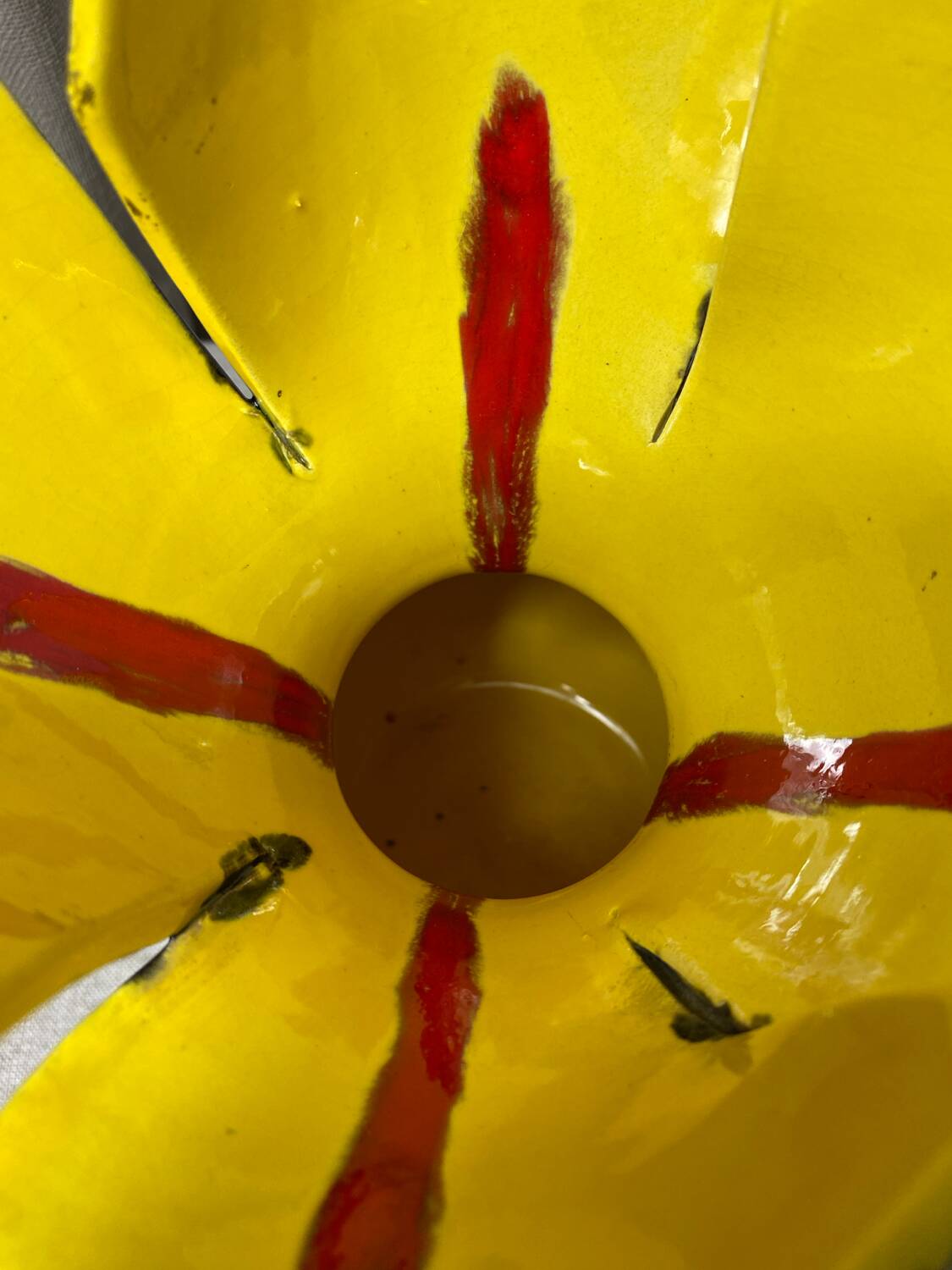 Vallauris ceramic flower vase