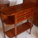 Chest of drawers, console in cherry wood