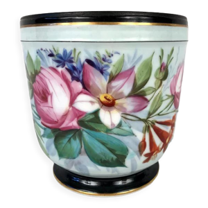Cache-pot en porcelaine à décor