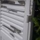 Shutters 4 leaves H148xW245cm (2) antique oak louvres pair 2