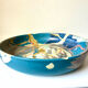 Vintage Danish Ceramic Art Studio Decorative Bowl signed