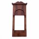 Mahogany mirror from the late 19th century, Northern Europe.