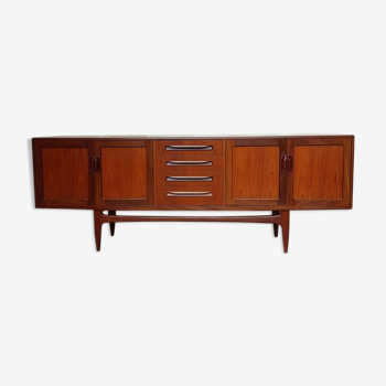 Vtg Mid Century G Plan Fresco Teak 7ft Sideboard Danish Design 60s 70s Retro