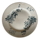 Plat rond Longwy