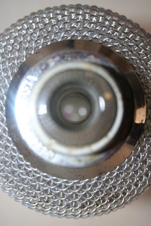 Siphon 70's mesh Seltzer water bottle