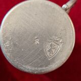Earthenware and pewter coffee service