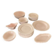 Salins 38 Piece Pink Dinnerware Set
