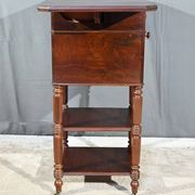 Petite table à volets en acajou, maison lemarchand, a. lemoine – milieu xixe