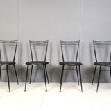 Vintage dining chairs by Calligaris, 1980s