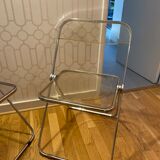 Paire de chaises Plia par Giancarlo Piretti