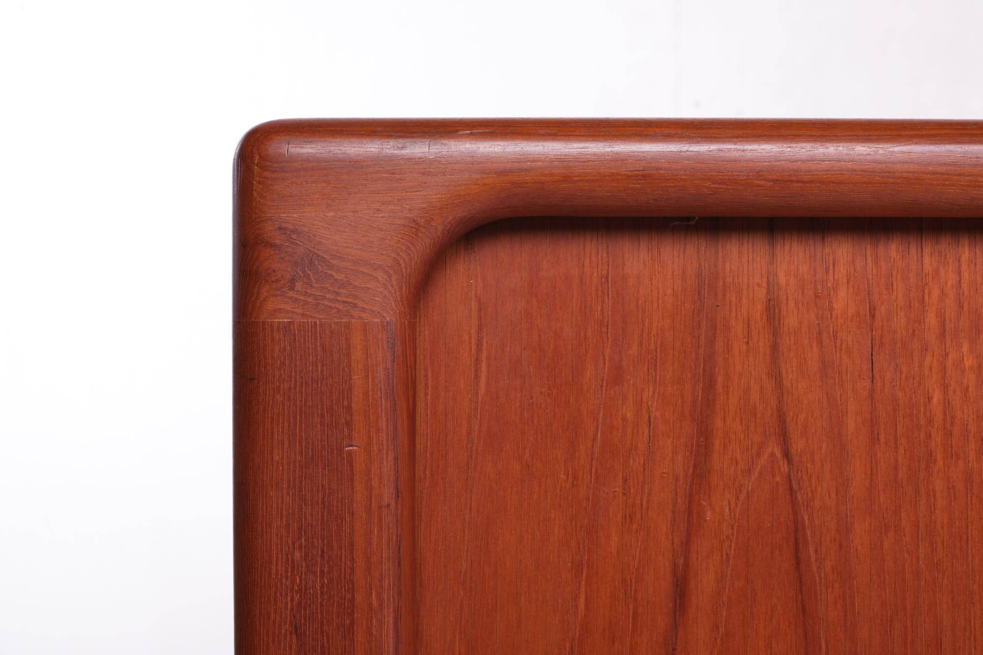 Sideboard with roller shutter doors, Danish, vintage, teak, produced by Dyrlund