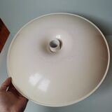 Vintage fruit bowl module white plastic design 70s