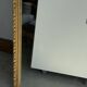 Large gilded mirror with acanthus leaf pediment H150 L98