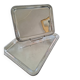 Set of two silver-plated metal trays from Christofle