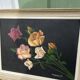 Grand tableau Nature morte aux roses de Bousseau R.