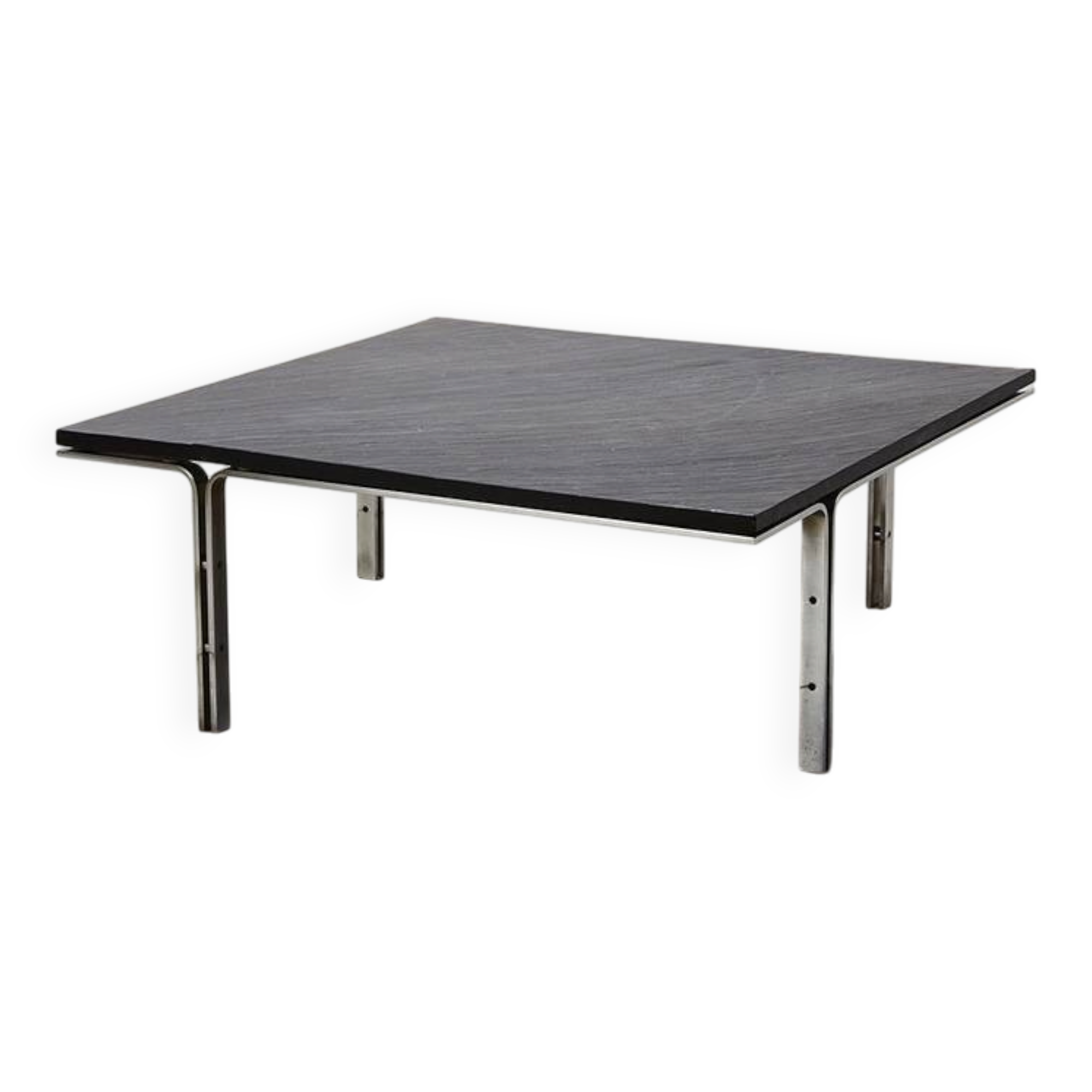 Table basse en ardoise Horst Bruning pour Kill International Allemagne années 1960