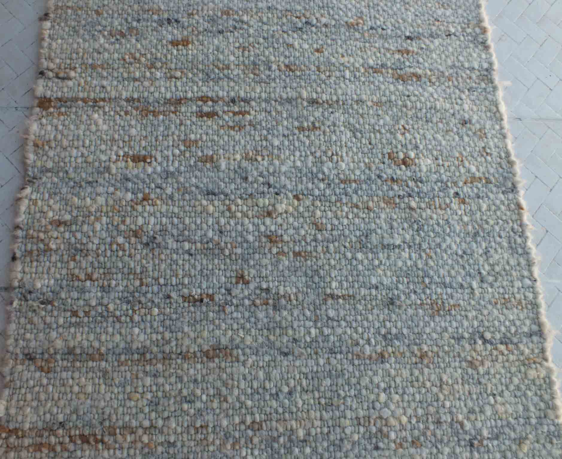 Carpet wool black forest handmade Maghreb 160x90 cm