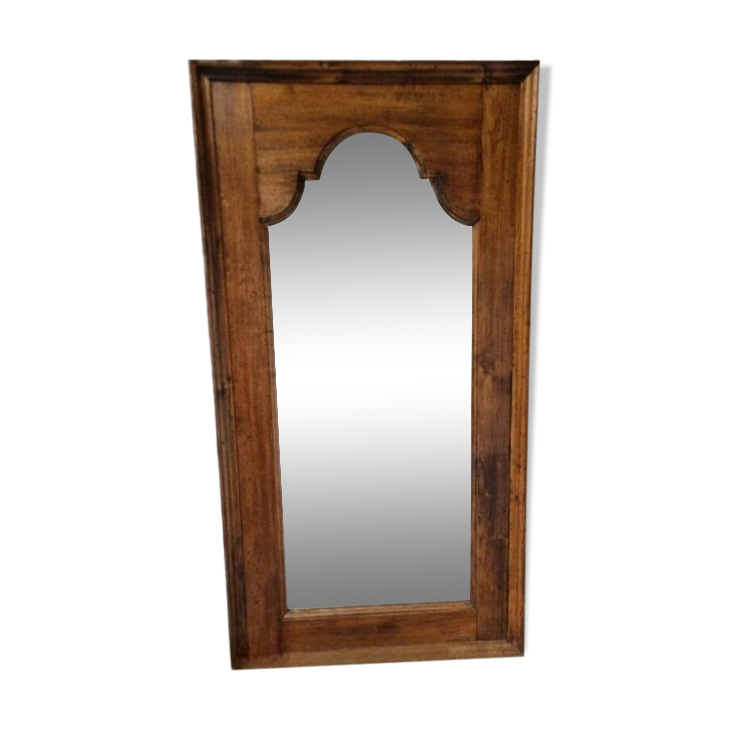 Grand miroir en bois