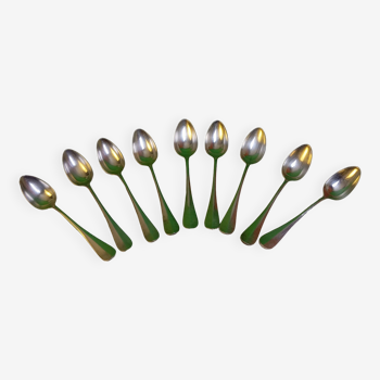 Set of silver-plated spoons from Boulanger and Christofle