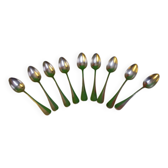 Set of silver-plated spoons from Boulanger and Christofle