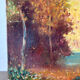 Romantic landscape, oil on canvas