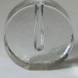 Walter glass vintage soliflore vase from the 70s