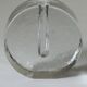 Walter glass vintage soliflore vase from the 70s