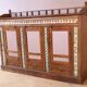 Colonial sideboard in Burmese teak