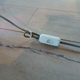 Wrought iron table lamp/rooster