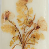 Lampe "Herbier" en cire vintage