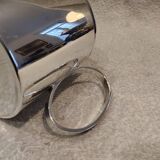 Silver metal teapot silversmith Christofle model Mercury Sabattini