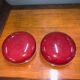 Pair of Sarreguemines candy box