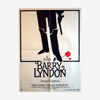 Original movie poster "Barry Lyndon" Stanley Kubrick