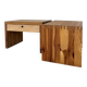 Pair of Ate van Apeldoorn Pine Nightstands. Netherlands, 1970s need some TLC