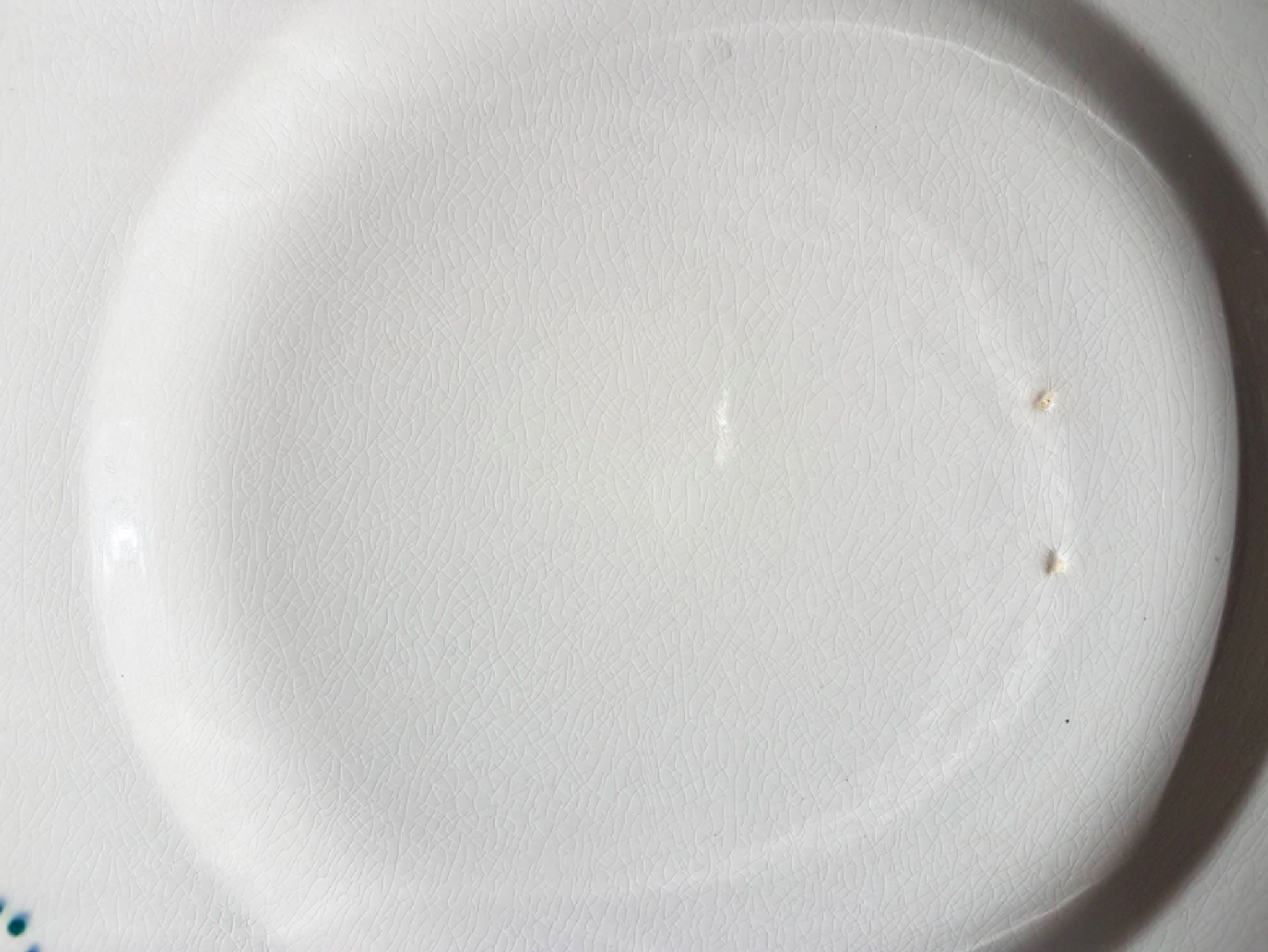 Vintage Badonvillier ironstone dish model 2114