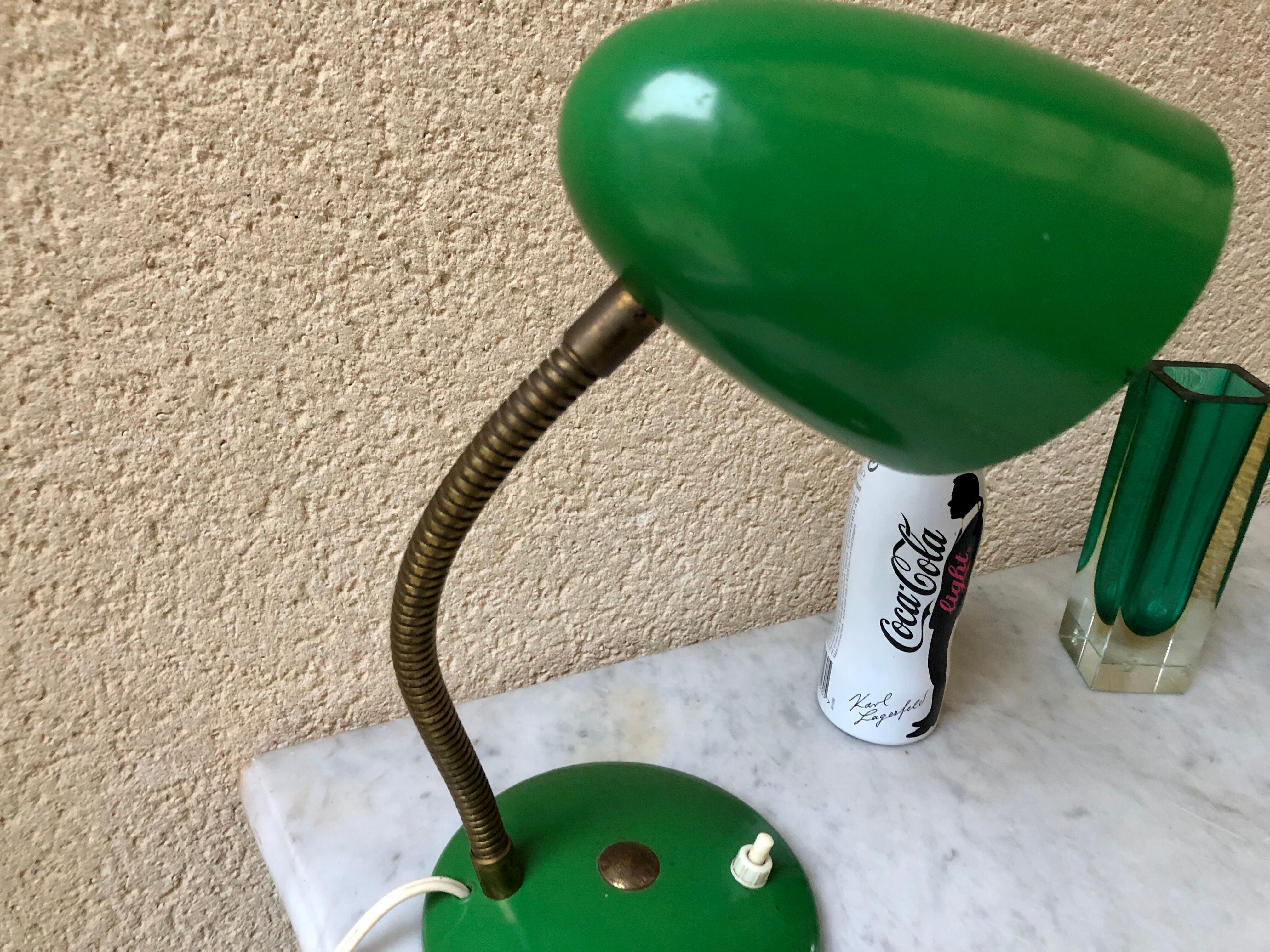 Vintage 1960s flexible desk lamp